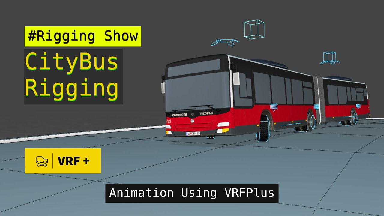Discover the SECRET to ANIMATING City Bus Rigging!