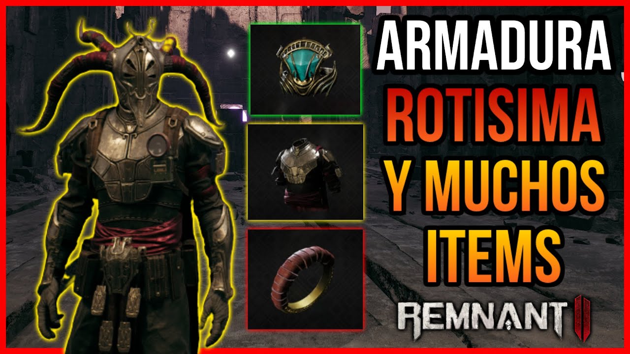 Remnant 2 - LA MEJOR ARMADURA DEL JUEGO Y MUCHOS ITEMS ROTOS!!! FACIL Y RAPIDO!!!
