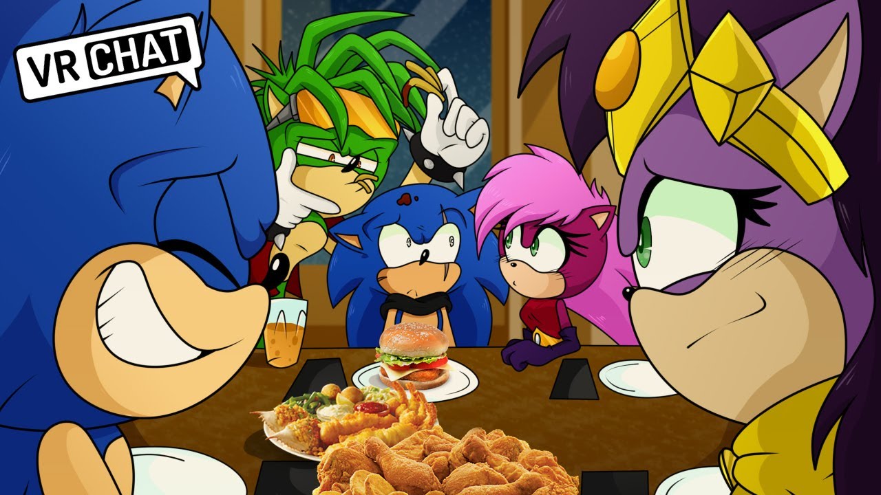 THE FAMILY HE NEVER HAD...Aleena and her Children (Sonic, Sonia, & Manic) Meet Neo - VRChat