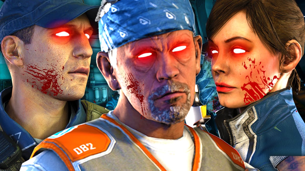 Exo Zombies SECRET STORYLINE | Characters Are DEAD ZOMBIES! (Carrier Easter Egg Intro/End Explained)