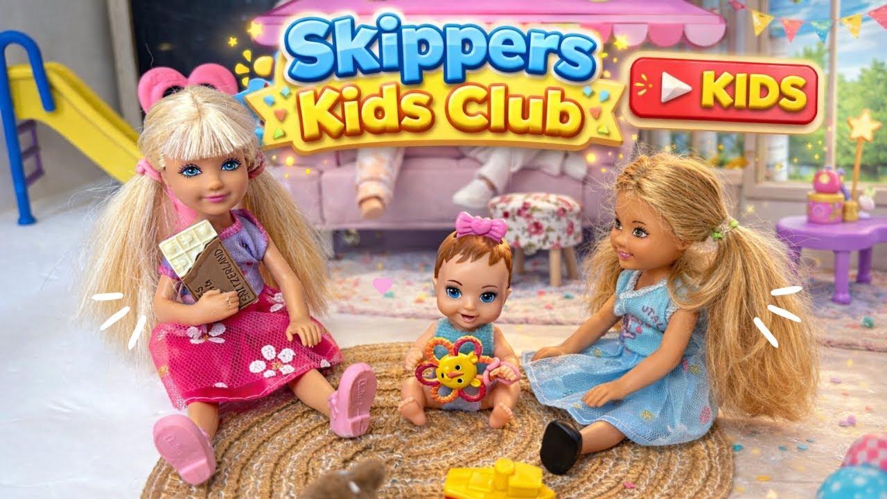 Skipper & Alexa’s Kids Club 🍼 | Babysitting Fun + Petting Zoo Surprise!