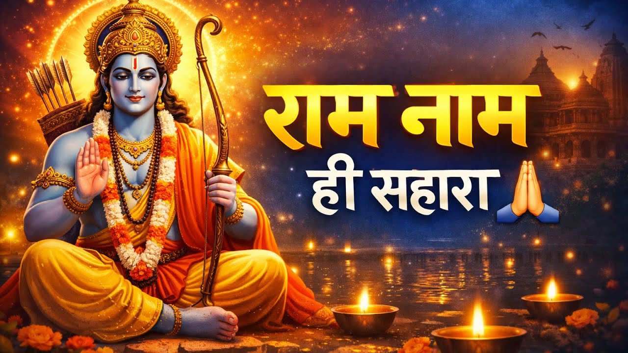Ram Naam Hi Sahar न्यू राम भजन राम ही सहारा मन की शांति हो जाएगी एक बार राम भजन सुन लो New 2026 