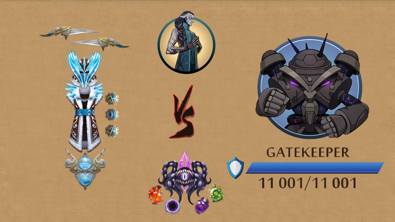 Shadow Fight 2 || GATEKEEPER  BOSS - NEW BOSS TIER 4 「iOS/Android Gameplay」