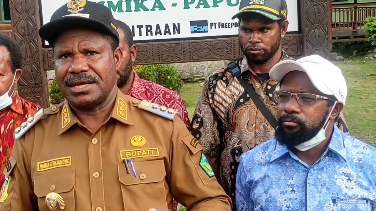 KUNJUNGAN BUPATI NDUGA DAN ROMBONGAN KE RUMAH SAKIT MITRA MASYARAKAT TIMIKA