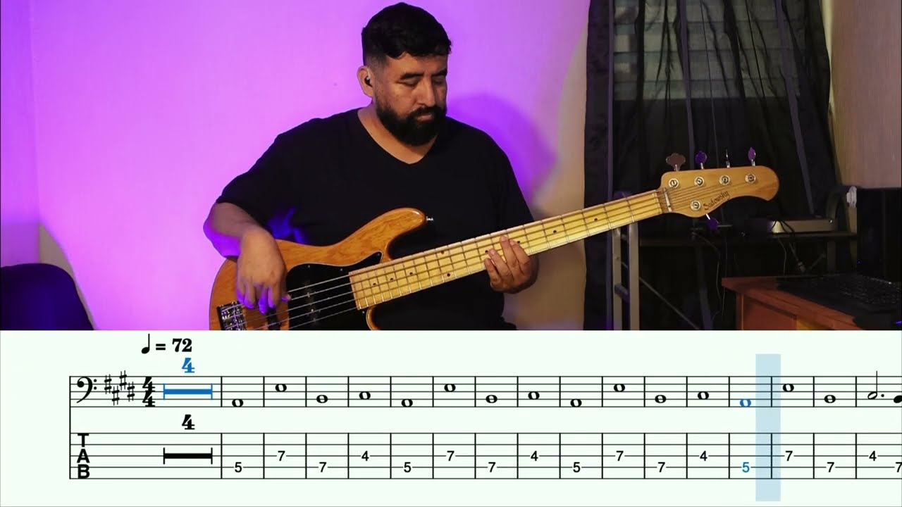 Milagroso, abres camino - Way Maker - Leeland - Cover de bajo - Partitura/Tablatura