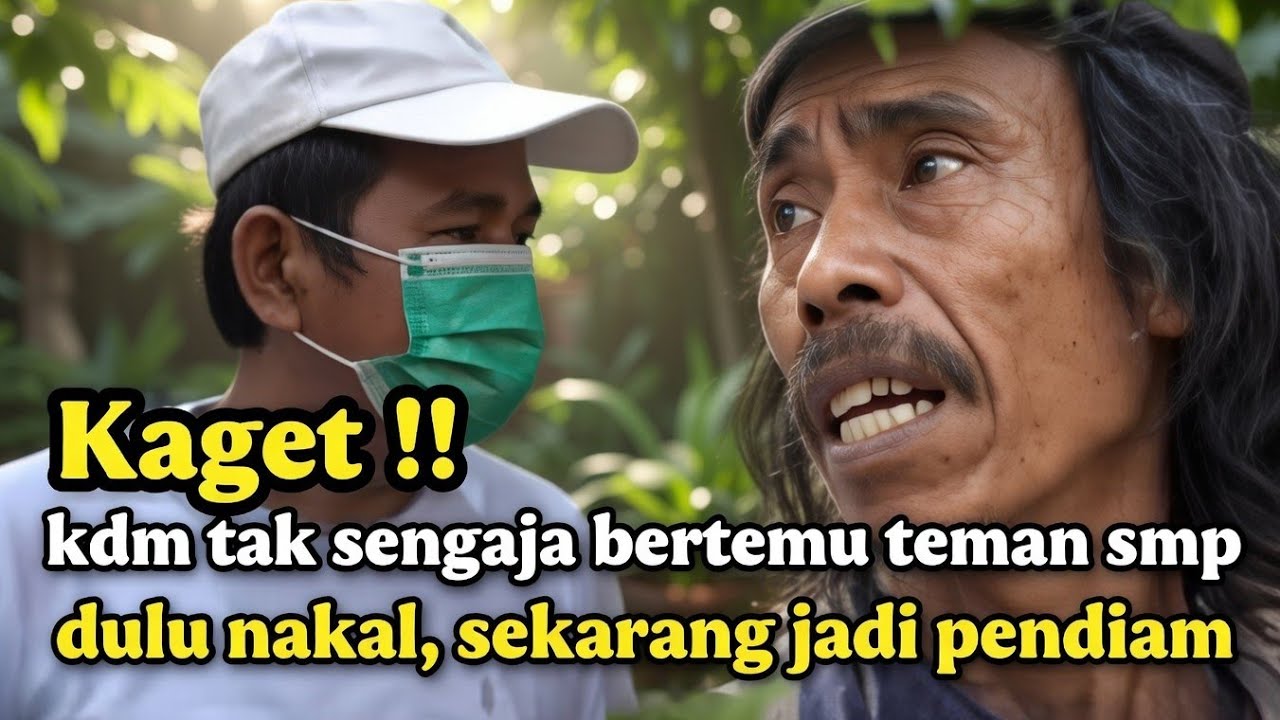 KAGET‼️KDM BERTEMU TEMAN SMP, DULU NAKAL SEKARANG JADI PENDIAM#dedimulyadi #kangdedimulyadi #kdm 