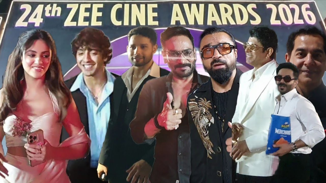 Meeting Ahaan Panday & Aneet Padda! ❤️ Saiyaara Couple at Zee Cine Awards 2026 #ZeeCineAwards2026