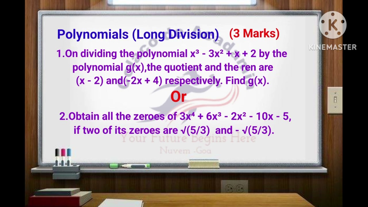 Very Important Question Class 10 Goa Board Mathematics Level 1