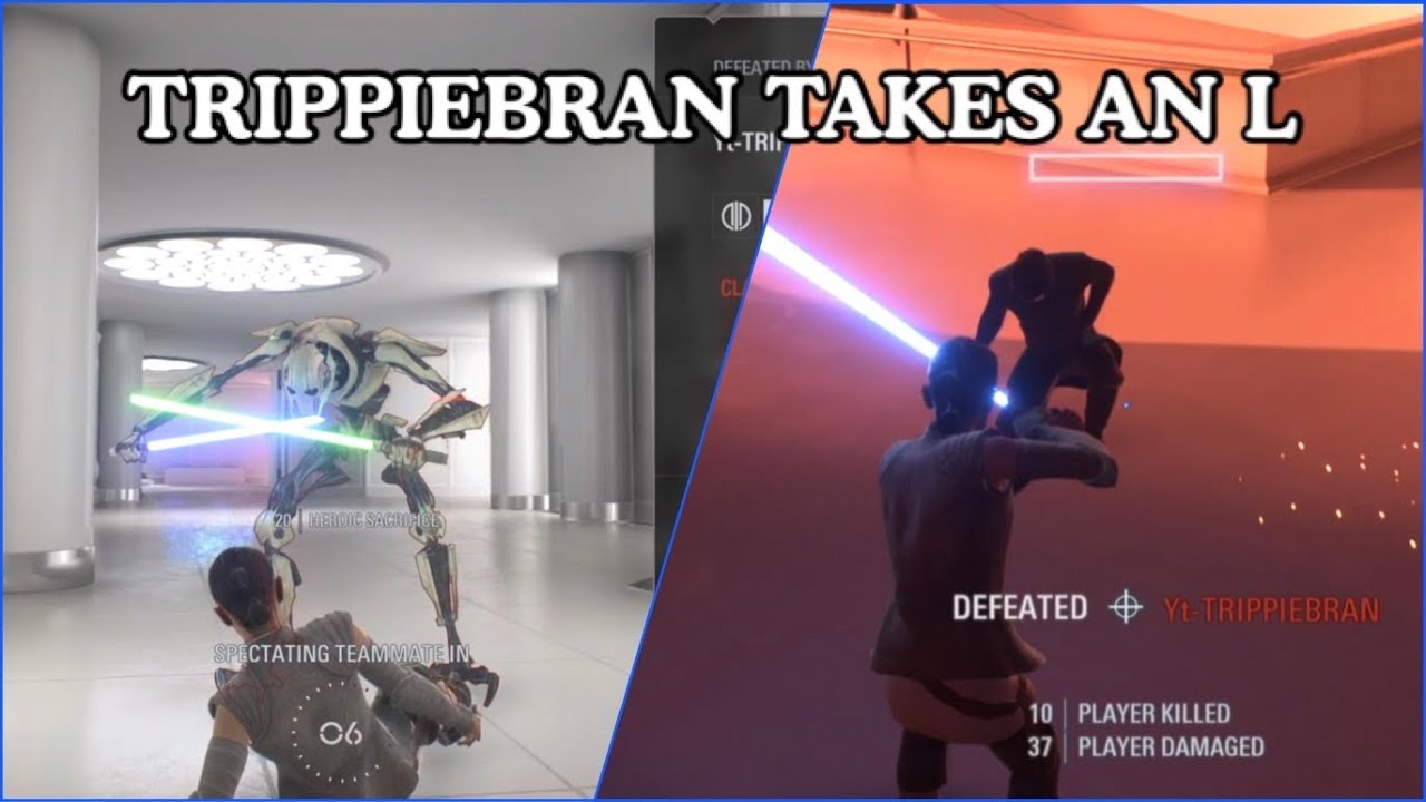 TOXIC YouTuber Gets Humbled By A Casual Duelist | STAR WARS Battlefront II