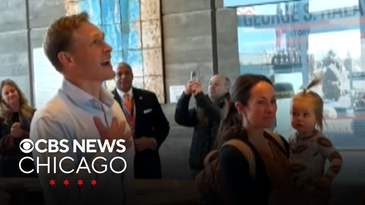 New Bears Head Coach Ben Johnson visits Halas Hall
