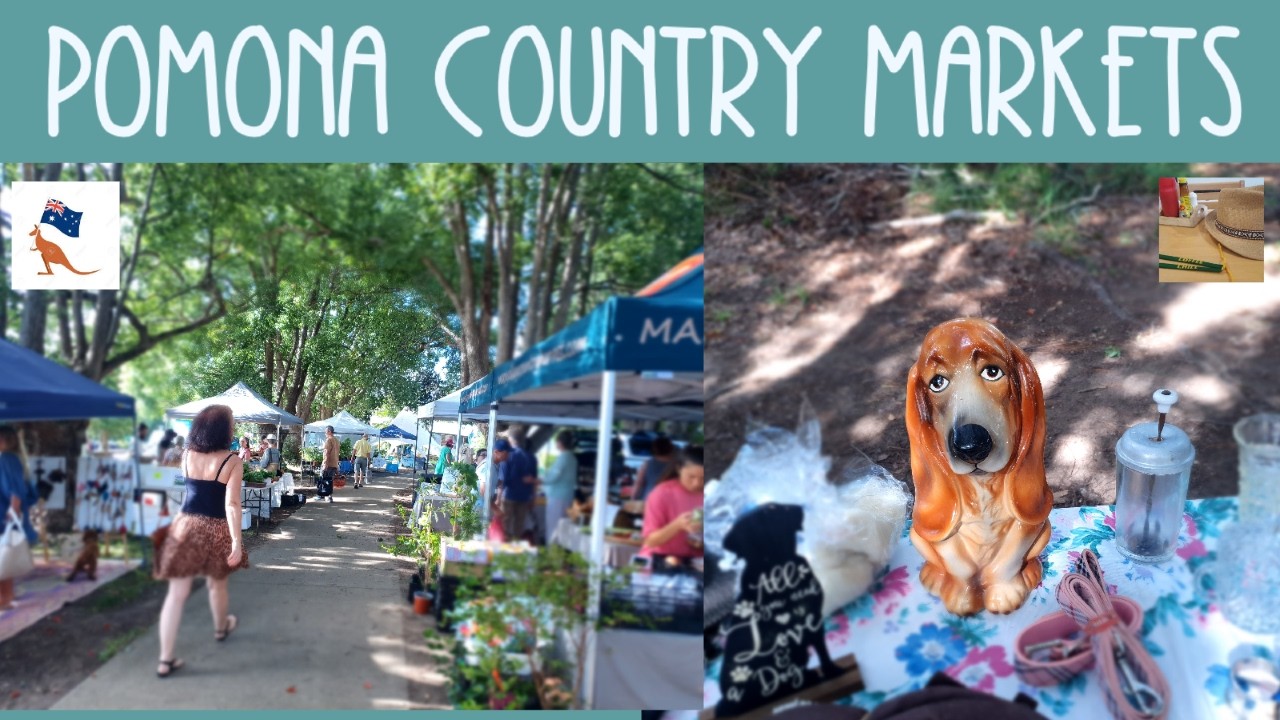 Pomona Country Markets - Saturday Morning Walkabout - Sunshine Coast - Qld - Australia #pomona #qld