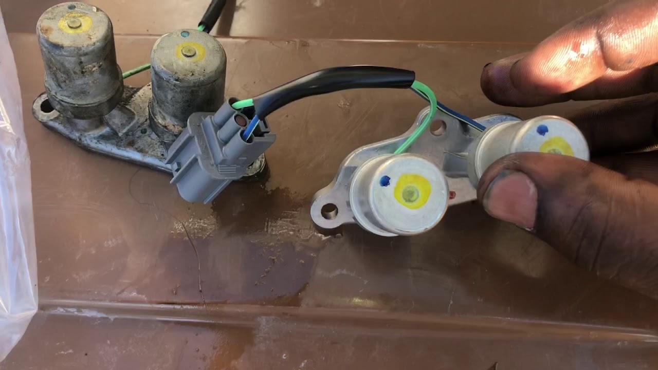 2000 Honda Accord shift solenoids 2 and 4 terminal replacement