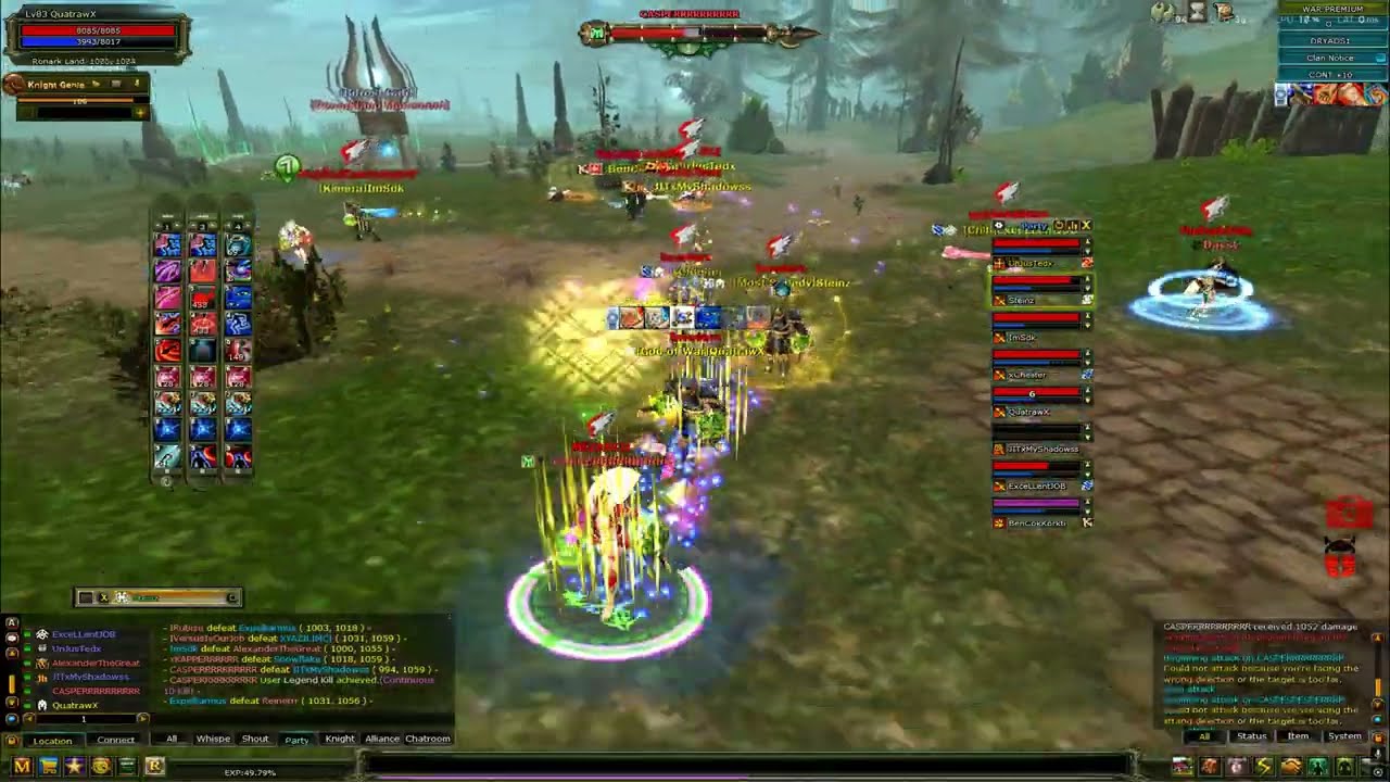 QuatrawX Pk Movie ll #dryads #knightonline #gaming #games #