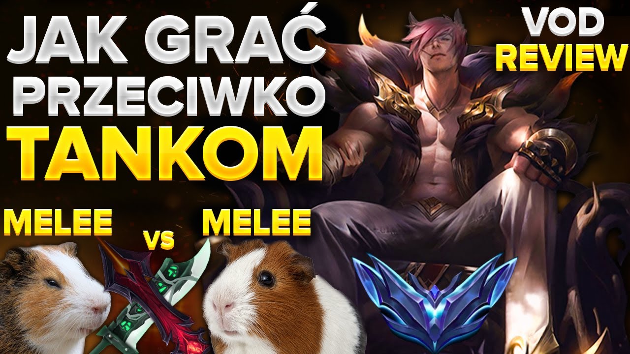 Jak grać matchup na tanka melee vs melee- VOD Review Sett D2 TOP