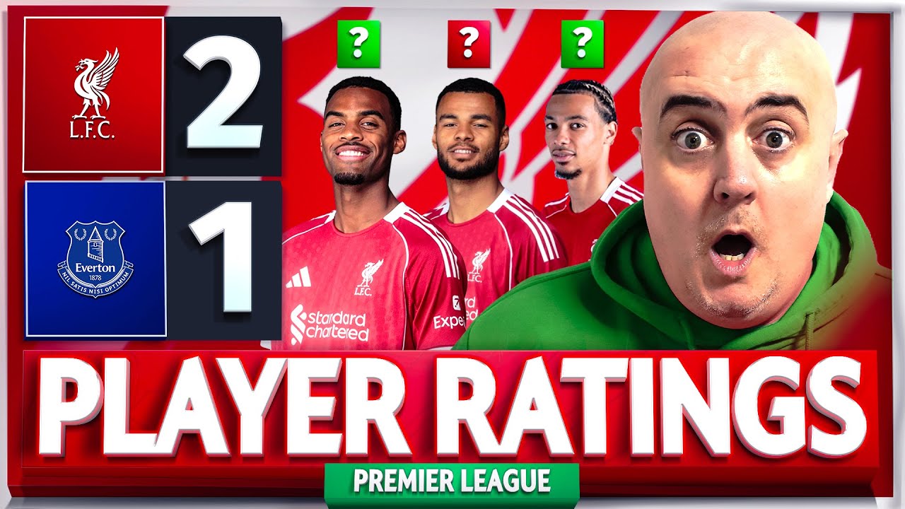 GRAVENBERCH INCREDIBLE! + WIRTZ DISAPPOINTING! Liverpool 2-1 Everton Player Ratings