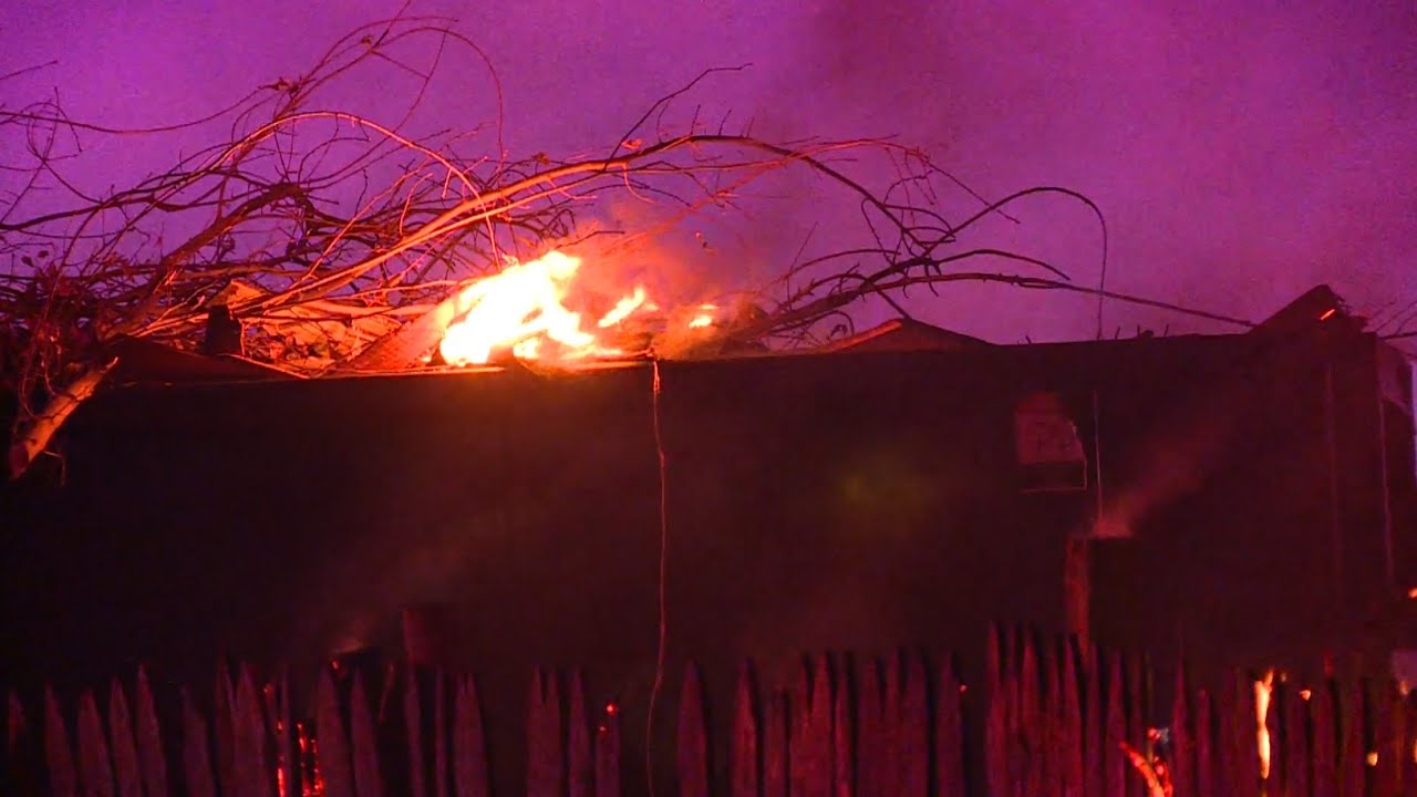 Northwest Oklahoma City home under construction catches fire