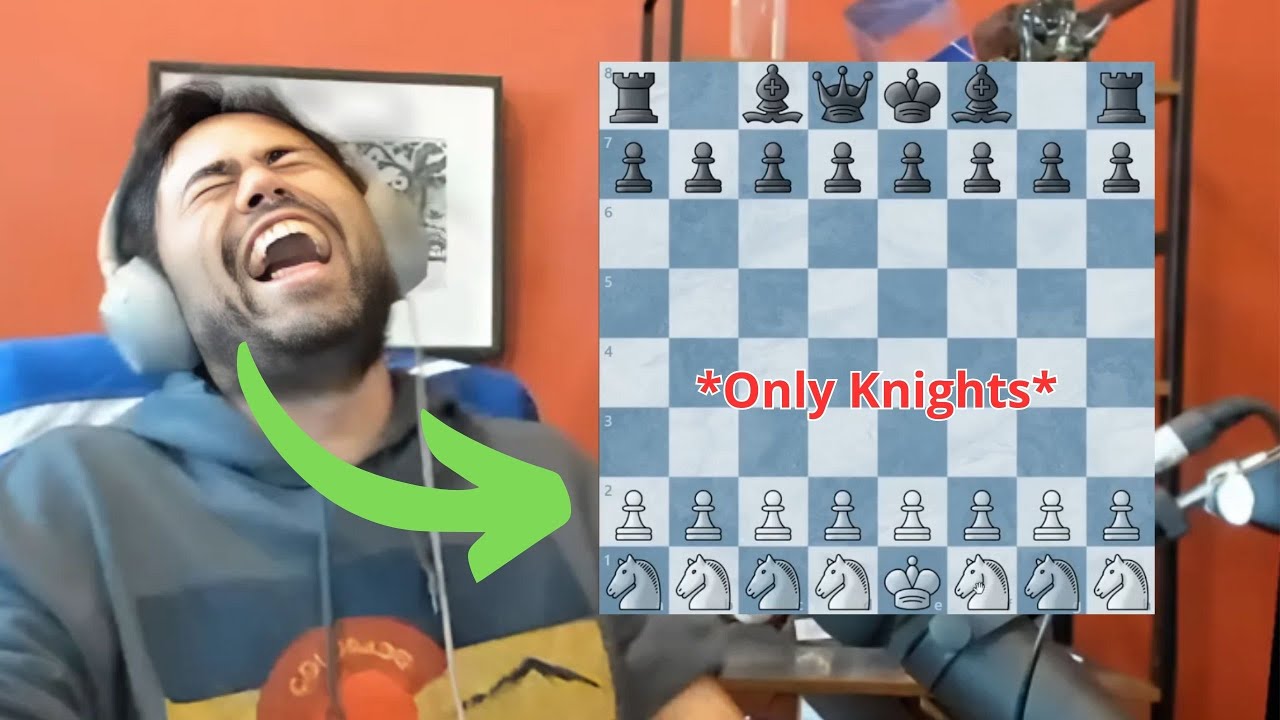 Hikaru Nakamura vs GothamChess but with 7 KNIGHTS!!!