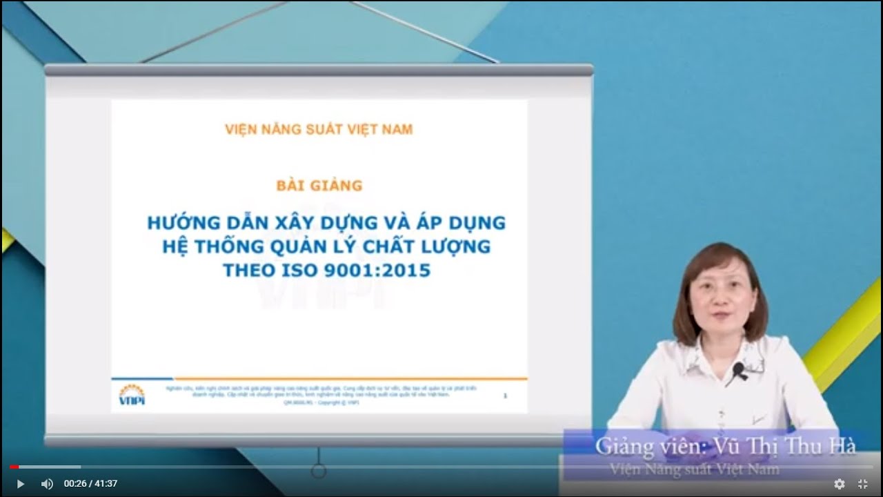 NSCL 11- Hướng dẫn áp dụng HTQLCL ISO 9001:2015