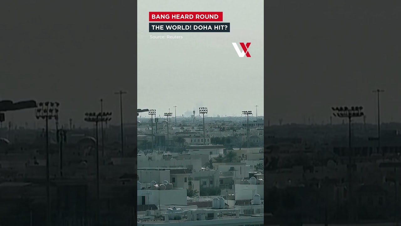 Gulf Under Attack? Smoke Over Doha As Iranian Missiles Force Qatar To Defend Its Skies | VERTEX