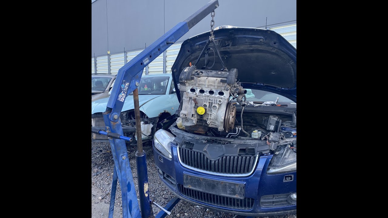 Hur du byter motor i (VW, Skoda, Seat )