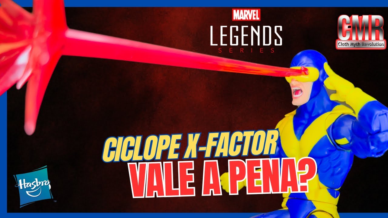 Ciclope X-Factor Marvel Legends: A Melhor Figure do Ano? [BAF Nemesis Review 2025]