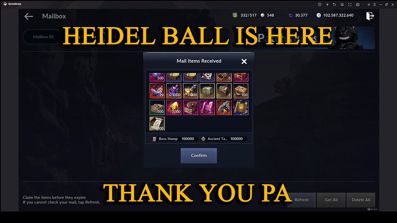 Black Desert Mobile | Heidel Ball Is Here
