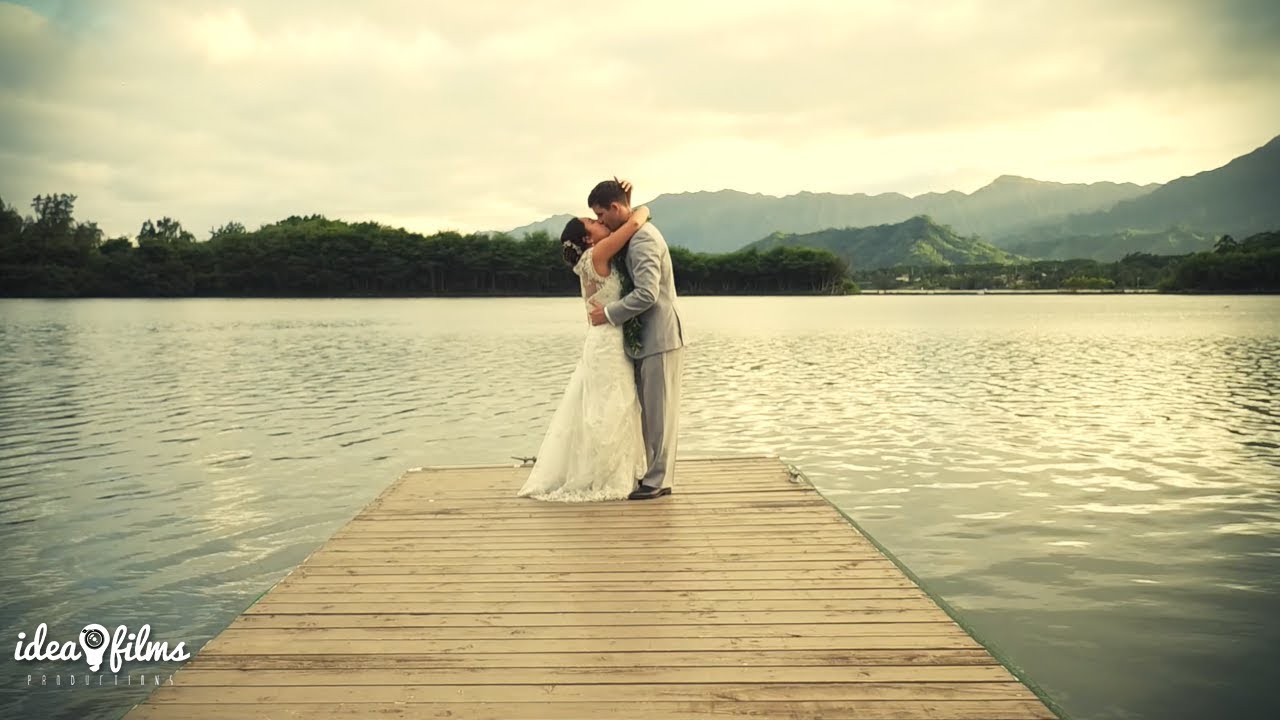 Idea Films Aaron And Angelina Wedding Video at Kualoa Ranch Hawaii - DJI Osmo X5 Pro
