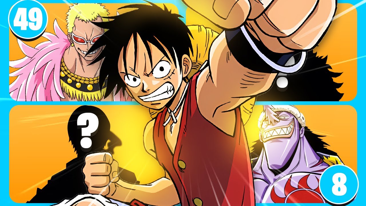ALLE 63 Gegner von Monkey D. RUFFY seit FOLGE 1