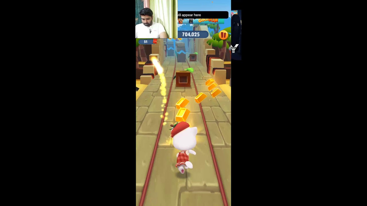 Tom gold run Live games Today live gaming stream | playing solo | streaming with Vijay part 5