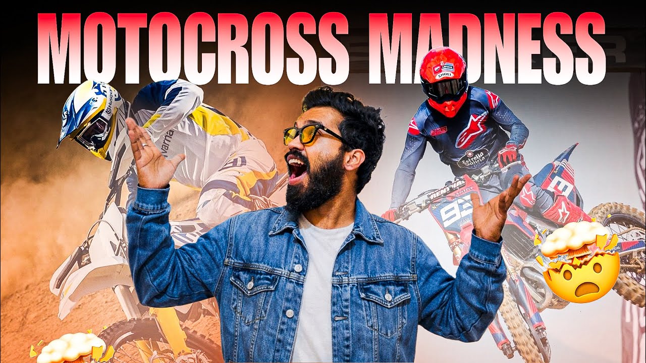 Vizag’s FIRST Motocross Race 🤯 with @VSAVLOGS | Bikes, Stunts & Insane Sound!