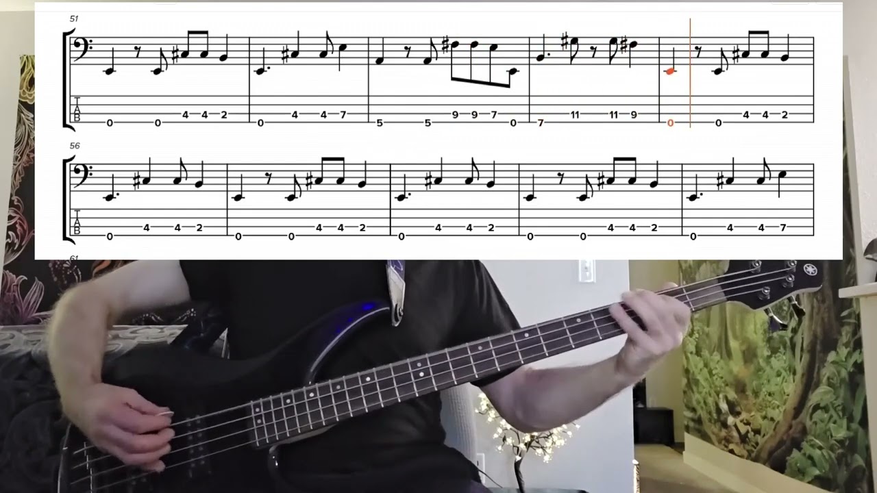 The Smiths I Don't Owe You Anything Bass Cover With Play Along Tab