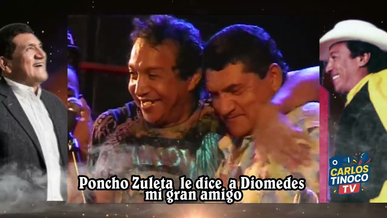 Poncho Zuleta Realmente apreciaba a Diomedes Diaz / Jorge Oñate un Respeto mutuo