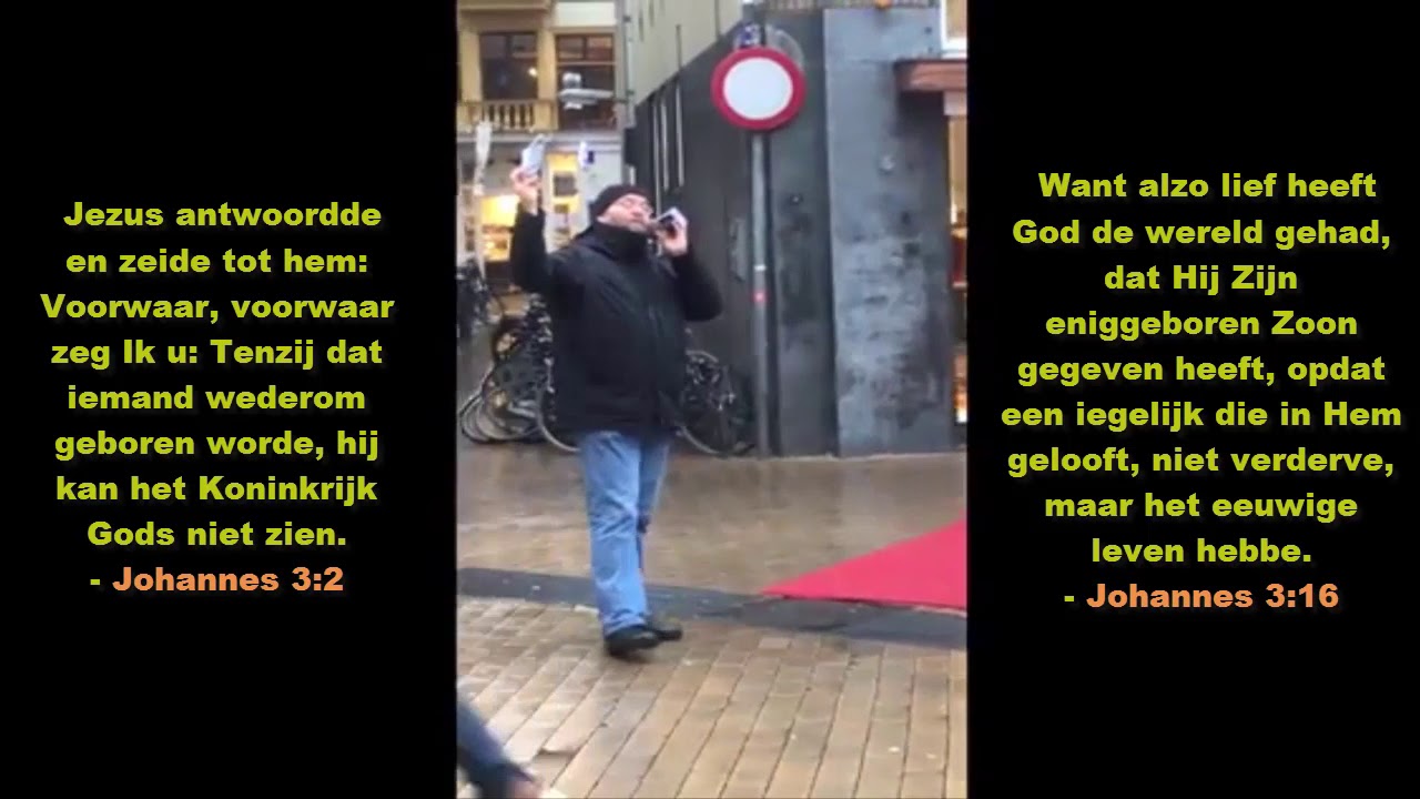 Het evangelie prediken in Groningen, Nederland - Dokter Nico Verhoef