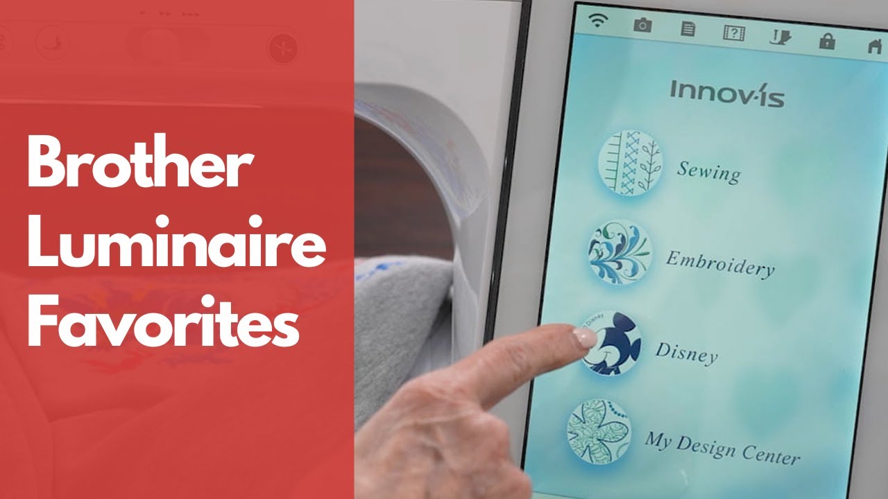 Brother Luminaire XP3: представлена ​​одна из пяти лучших вышивальных машин Линды