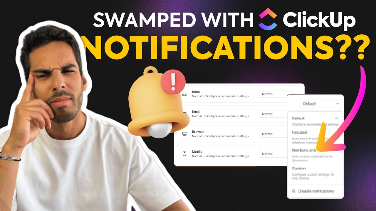 The Best ClickUp Notifications Settings in 2024