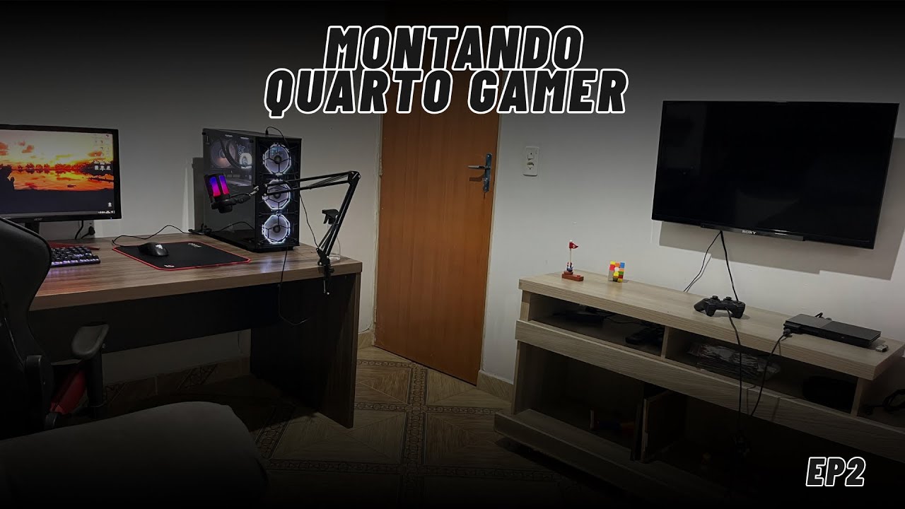 Montando meu Quarto Gamer - 3 NOVOS ITENS (EP2)