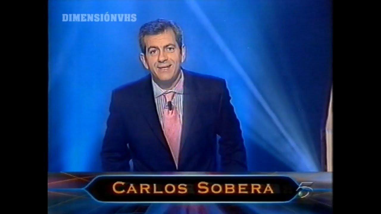 Fragmento Quién quiere ser millonario (2002) Tele5 - Con Carlos Sobera
