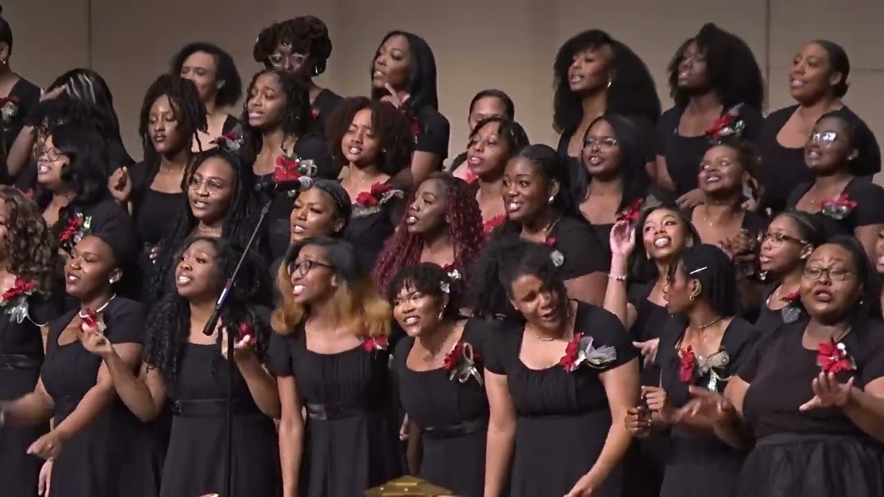 Morgan Choir sings Chester Burke's:  Yes I'll Tell It