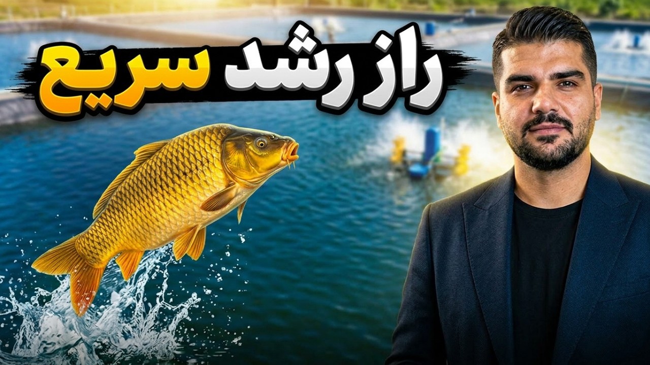 «رازهای رشد سریع ماهیان گرمابی | چطور وزن‌گیری ماهی را چند برابر کنیم؟»