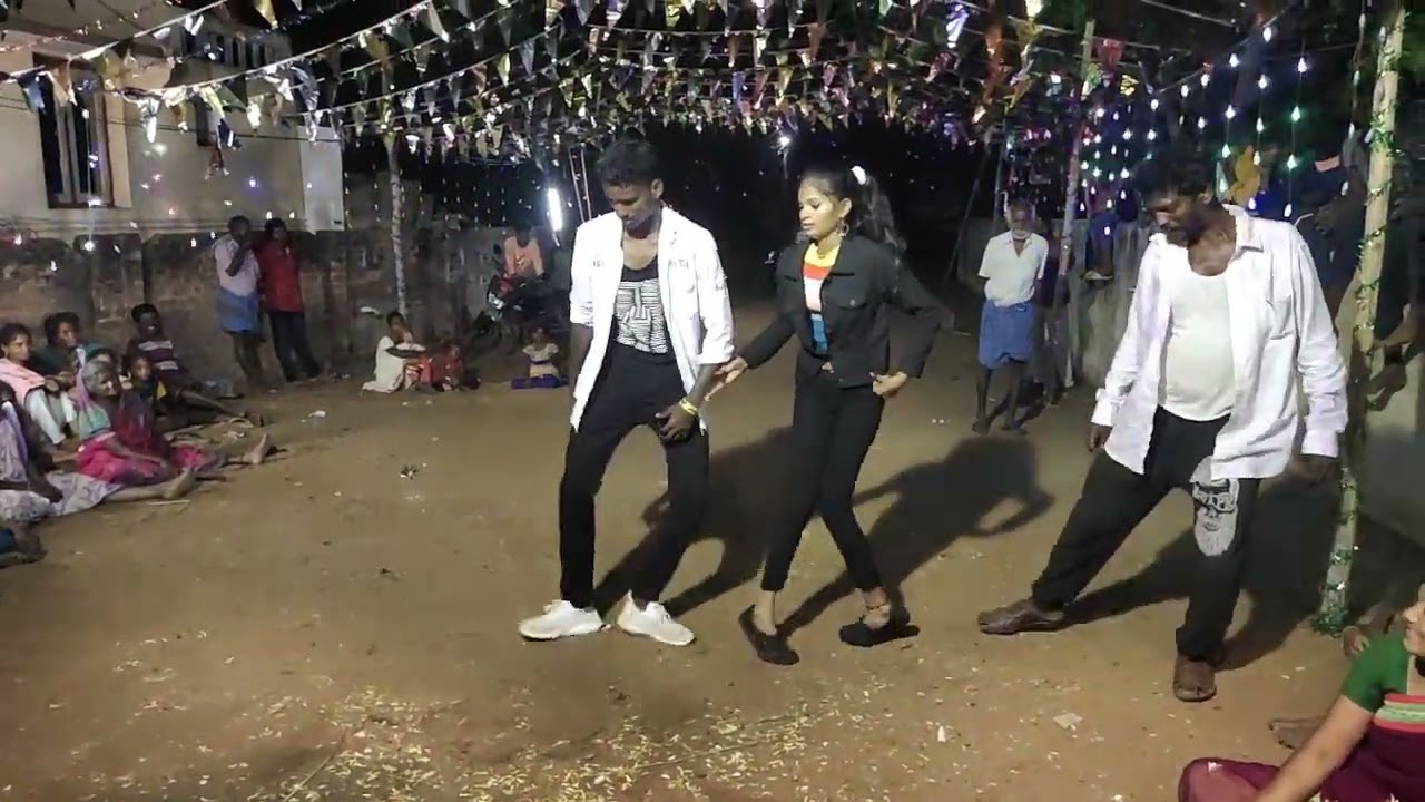 నాగేంద్ర అండ్ హాసిని బుల్లెట్ సాంగ్ పెర్ఫామేన్స్ ఇన్ గణేశా  సెలెబ్రేషన్స్...