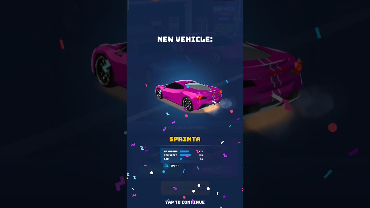 playing race master I get a new car #gaming
