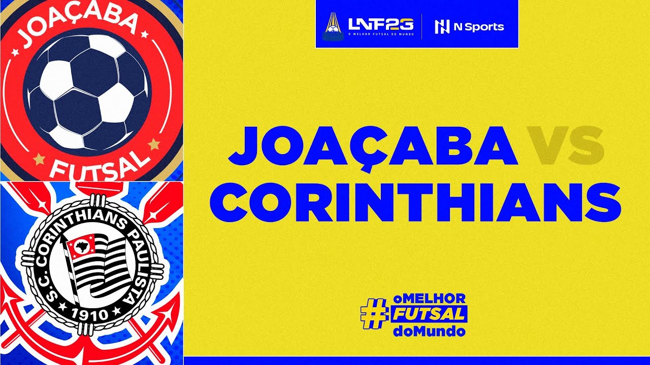 LNF 2023: JOAÇABA X CORINTHIANS - AO VIVO E COM IMAGENS