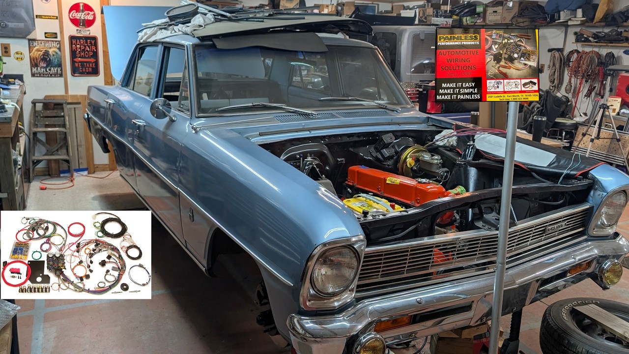 Wiring the 66 Nova Part 1