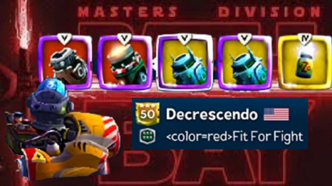 Decrescendo. Big berta + standart mortar. Enforcer. BATTLE BAY