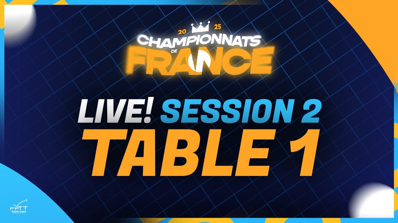 LIVE! | T1 | Jour 2 | Championnats de France Seniors 2025 | Session 2