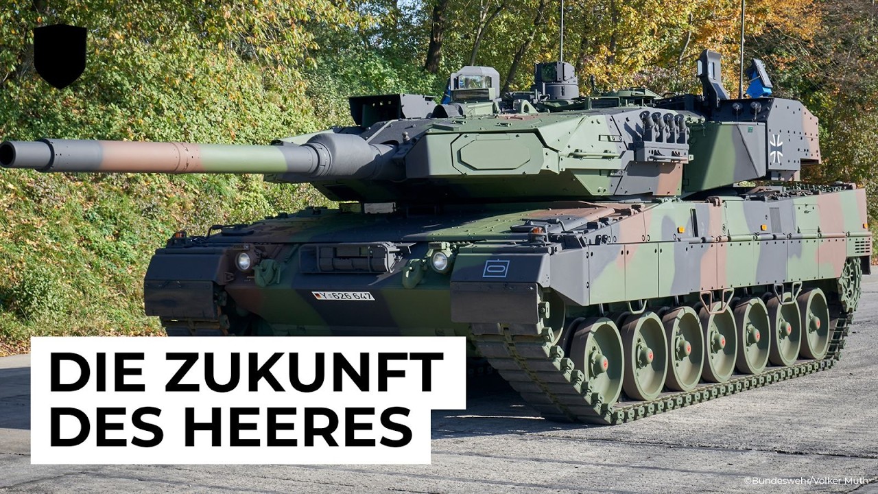 Die Zukunft des Heeres - 397.000 Soldaten / über 10.000 Gefechtsfahrzeuge / 5 Divisionen