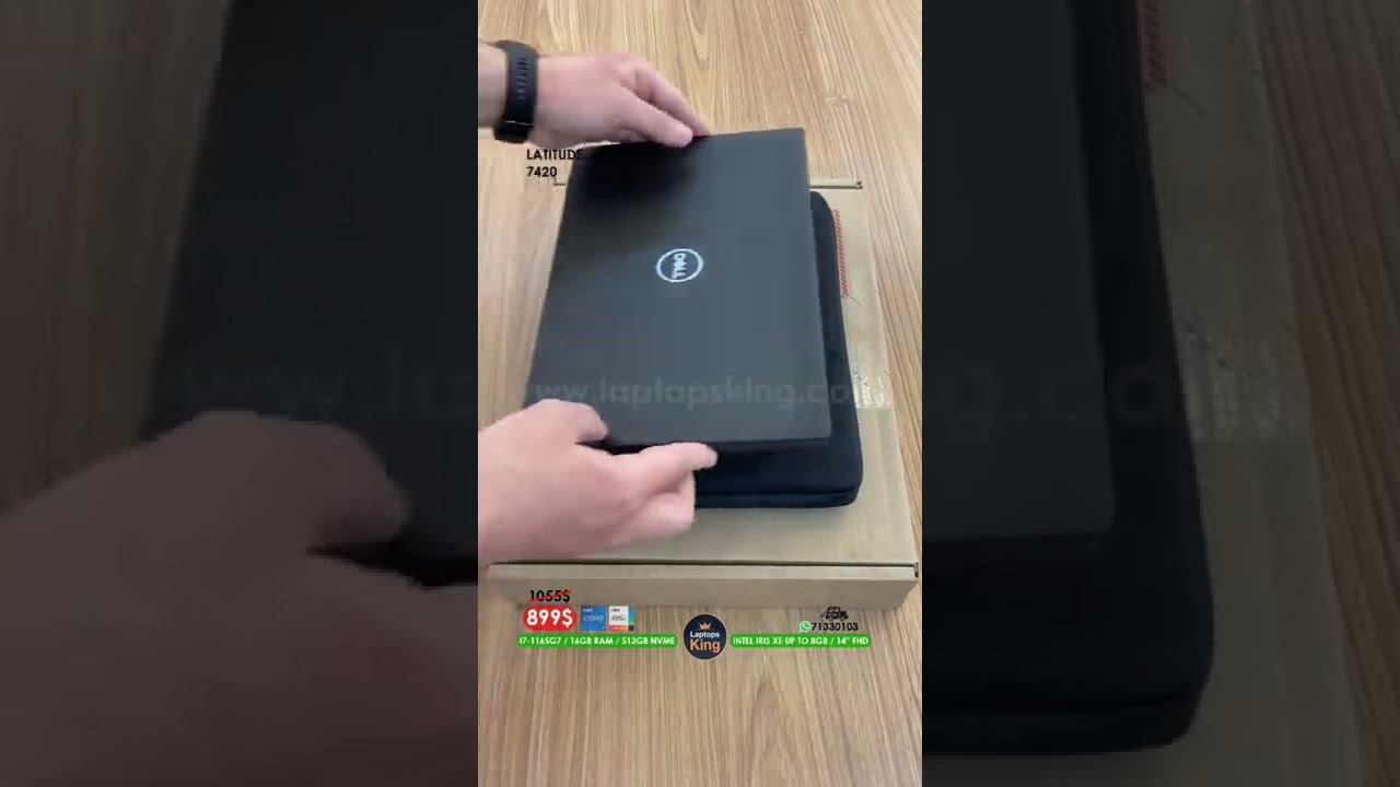 Dell Latitude 7420 i7-1165G7  Iris Xe Laptop ASMR UNBOXING