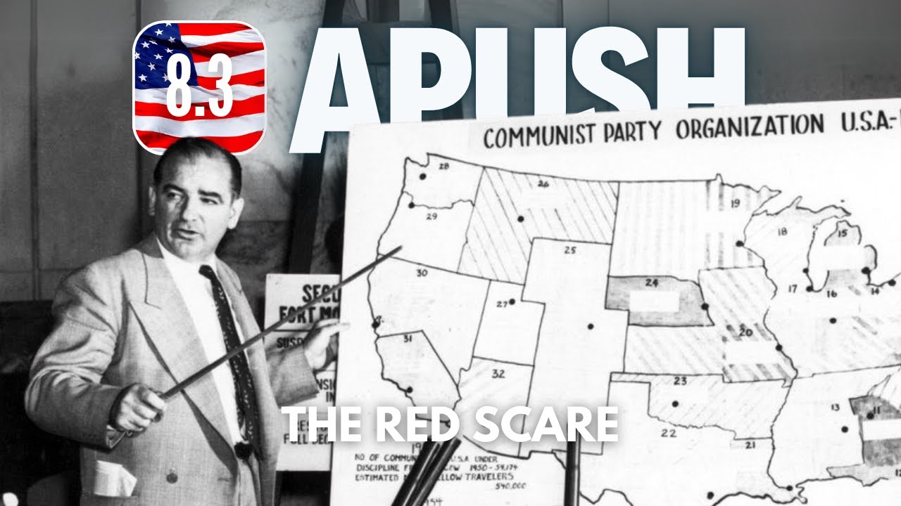 APUSH #86 -8.3 Красная угроза