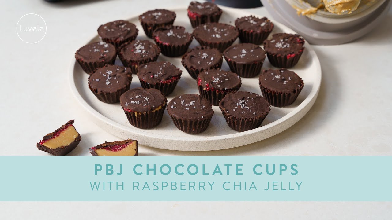 PB&J Chocolate Cups