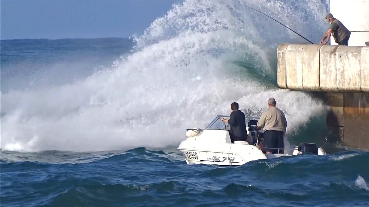 💯 CONDITIONS EXTRÊMES AU PHARE DE CAPBRETON. 💯🛥️⛵🌊🥶🇫🇷 @Alex.rolland